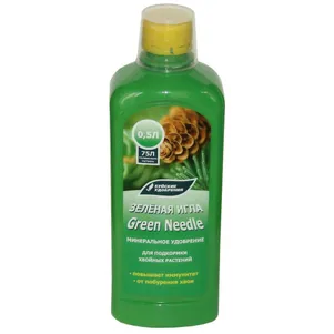 

Зеленая игла 500 мл для подкормки хвойных растений