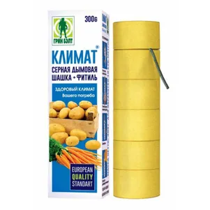 Климат серная шашка 300 г от плесени и грибка 199₽