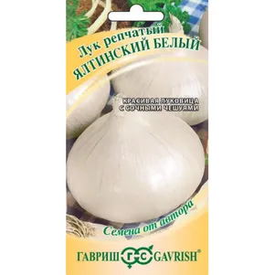 Лук Ялтинский белый репчатый цп автор 05-1 г Семена Гавриш 47₽