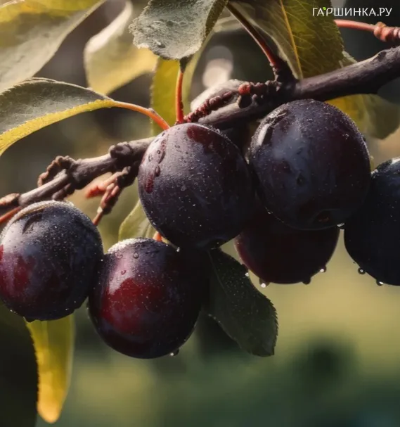 Слива Горная черная